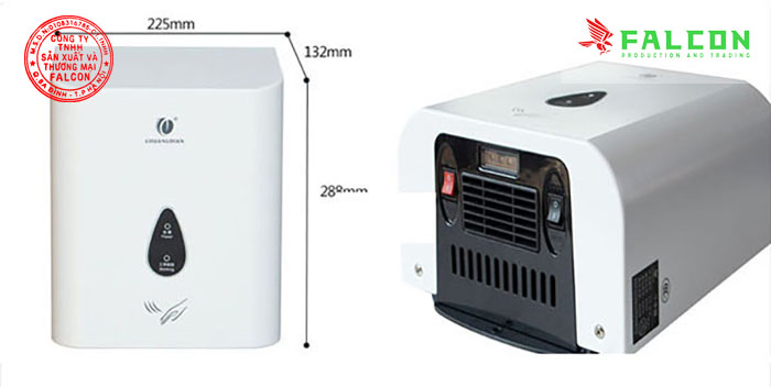 Máy sấy tay chuyên dụng trong nhà vệ sinh khách sạn