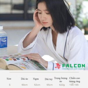 Áo choàng tắm tổ ong cao cấp