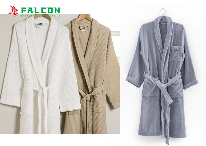 Áo choàng tắm khách sạn mẫu mã đa dạng, bắt mắt