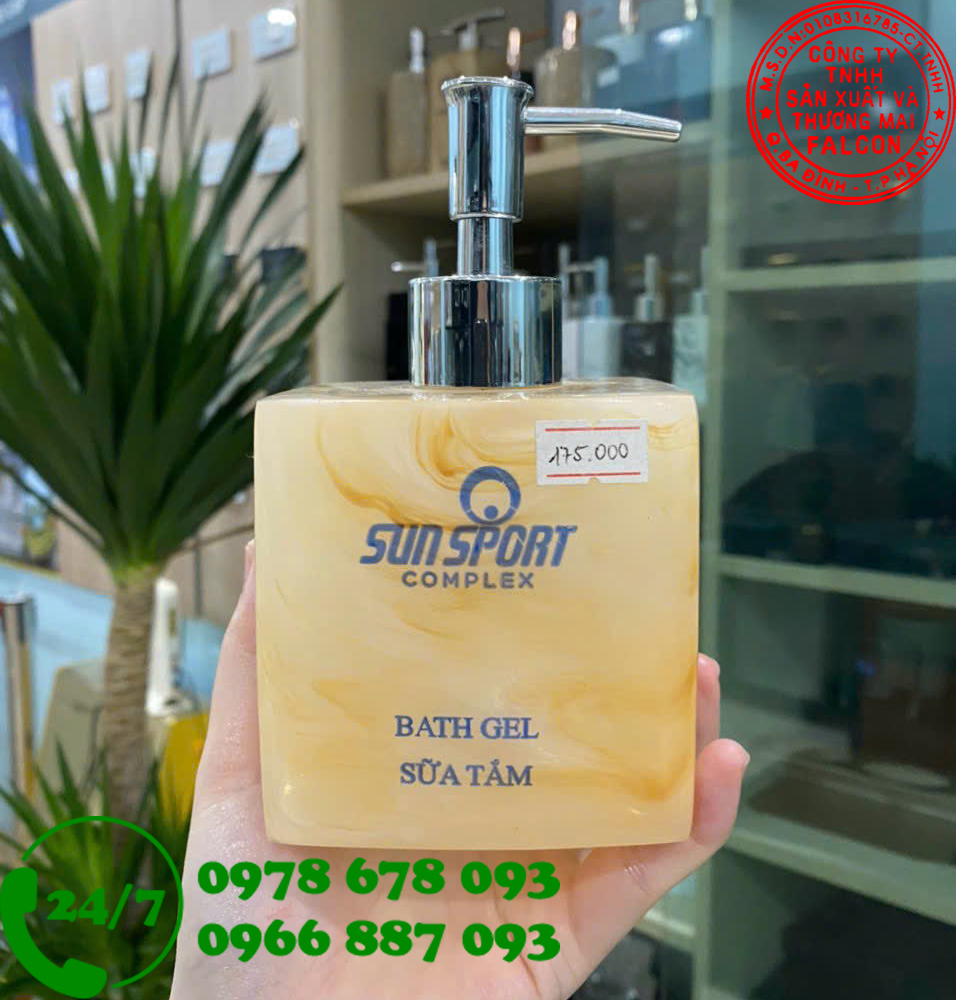 Bình đựng dung dịch vân đá