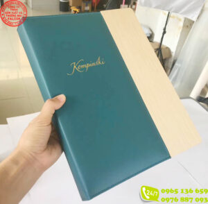 Sổ trong phòng khách sạn in ấn logo