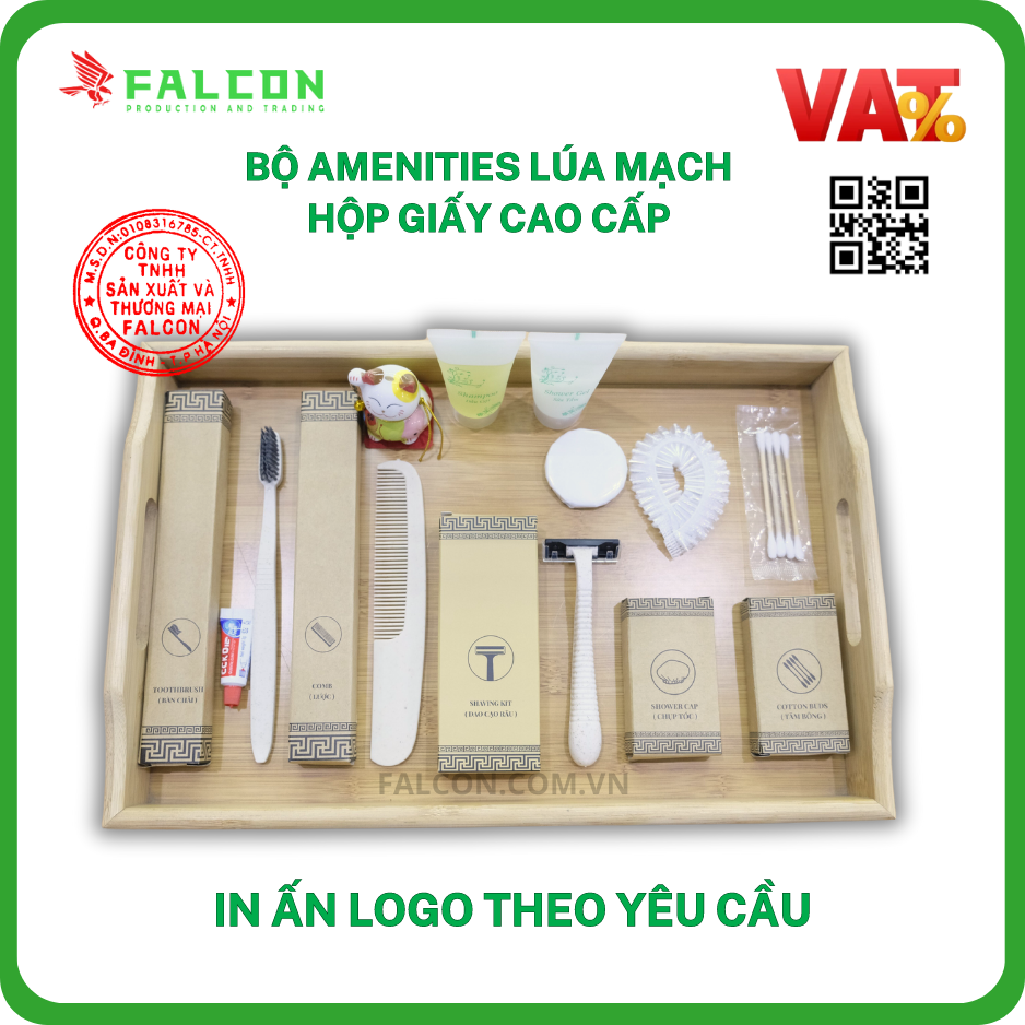 Bộ amenities khách sạn chuyên dụng