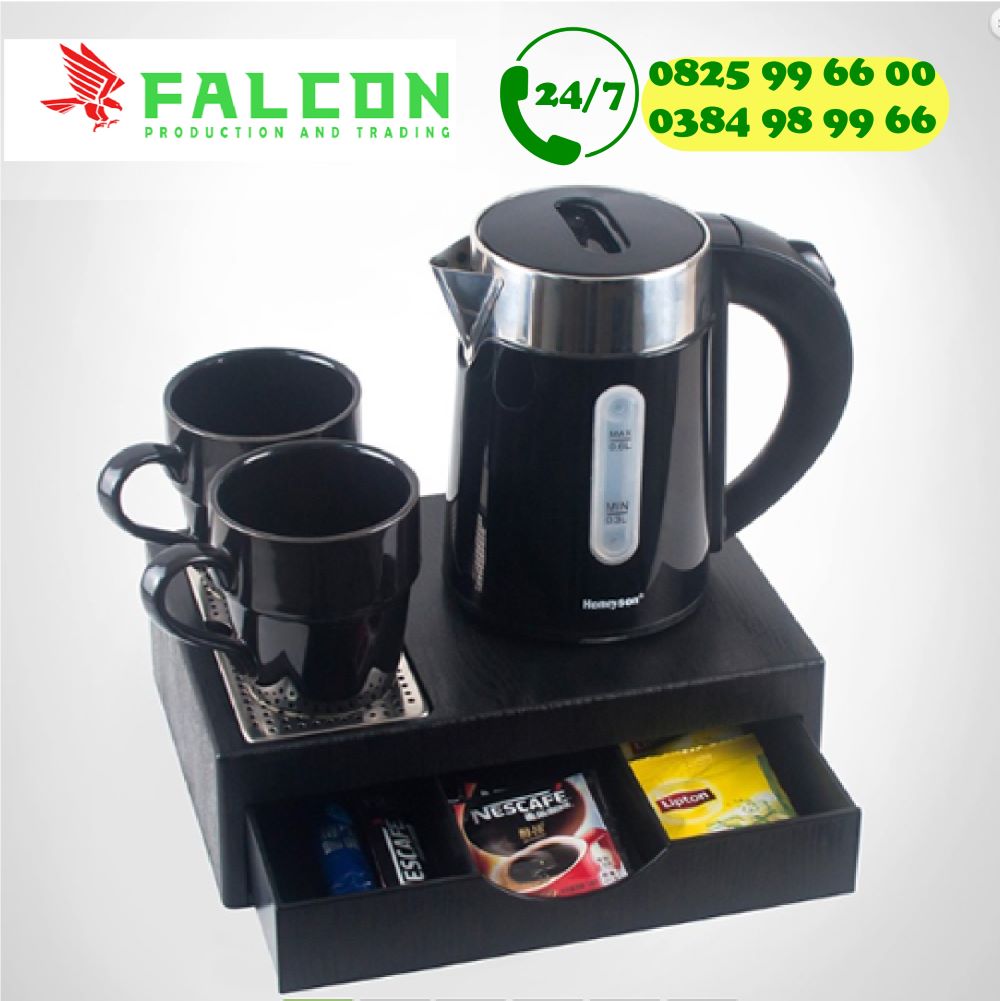 bộ ấm siêu tốc khách sạn chuyên dụng