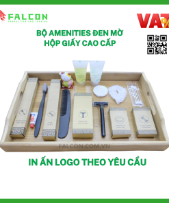 combo đồ dùng nhà tắm đóng túi giấy dành cho khách sạn