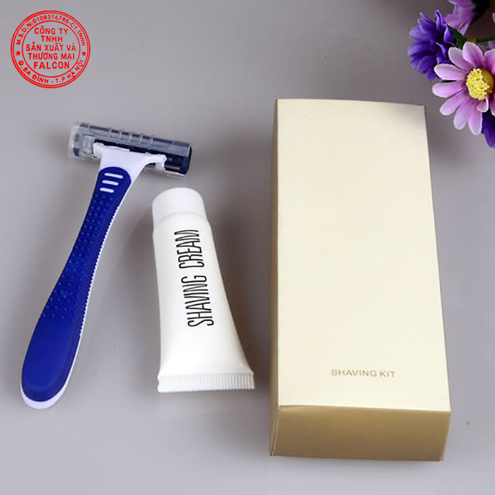 Dao cạo được đóng trong hộp giấy mang tính thẩm mỹ cao