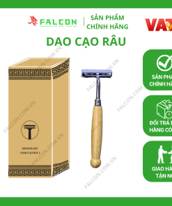 Dao cạo râu tre khách sạn đóng hộp nâu thân thiện với môi trường