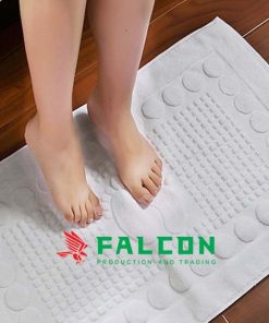 Khăn lau chân khách sạn chất liệu cotton 100%