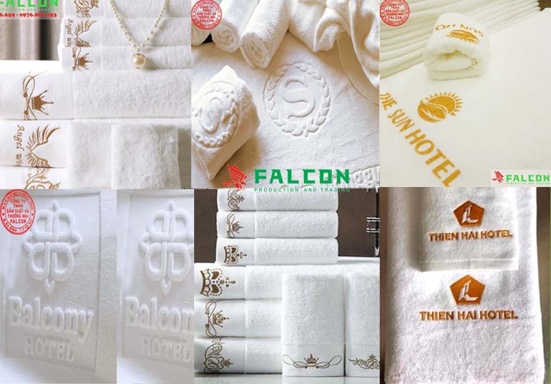 Falcon nhận in logo tên thương hiệu tên trên các sản phẩm