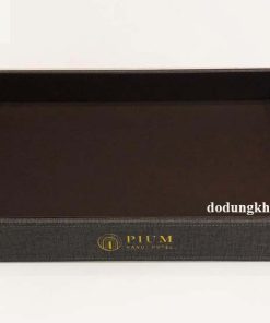 Khay amenities bọc da cao cấp dành cho khách sạn