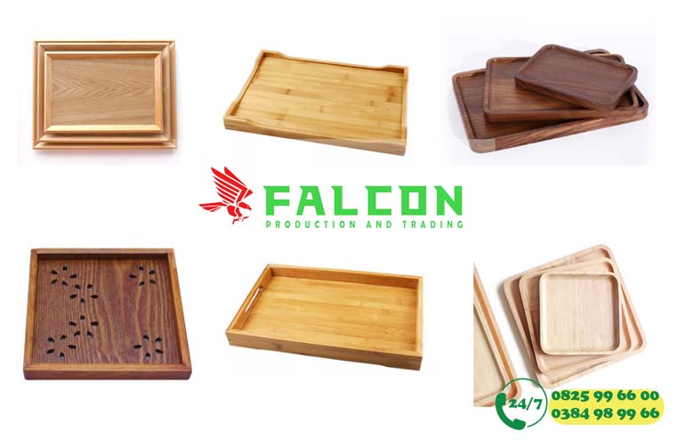 Khay amenities khách sạn bằng gỗ