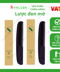 Lược đen mờ khách sạn đóng túi kraft nâu thân thiện với môi trường