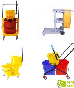 Xe dọn vệ sinh khách sạn