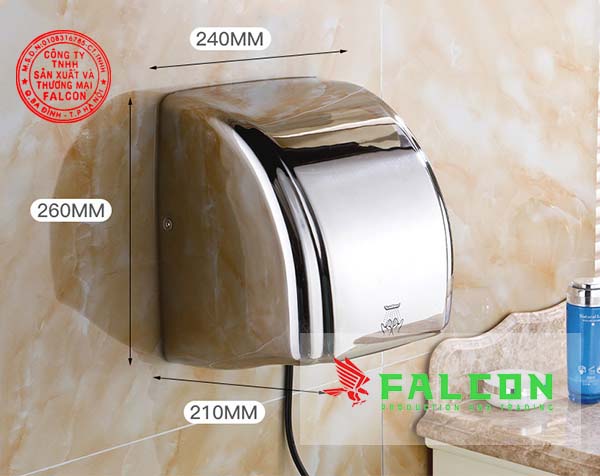 may-say-tay-inox Máy sấy tay inox 304 cao cấp