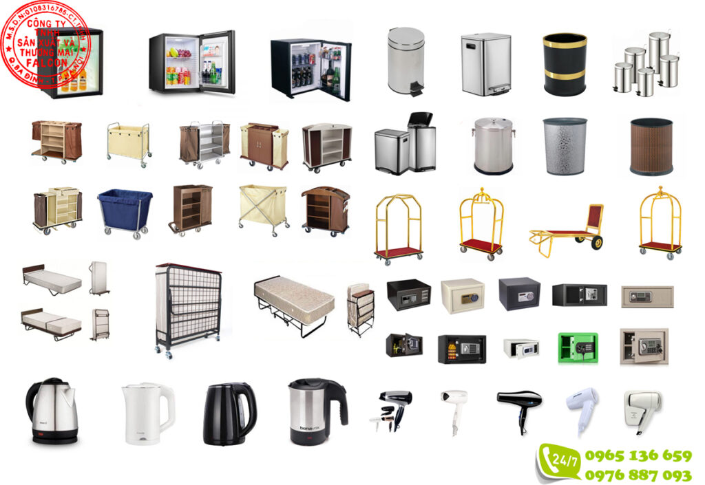 thiết bị khách sạn cao cấp chất lượng