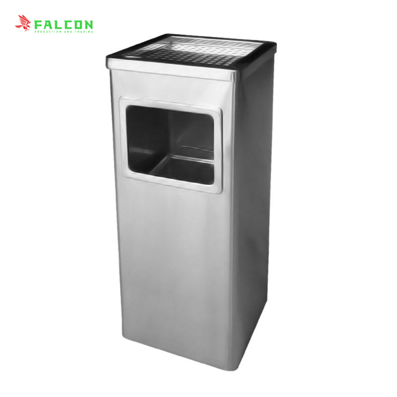 Thùng rác sảnh inox gạt tàn