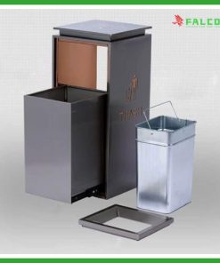 Thùng rác sảnh inox thiết kế tiện lợi, mang đến vẻ đẹp thẩm mỹ cho khu vực sảnh