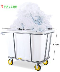 Kích thước xe đẩy đồ giặt bằng nhựa cao cấp