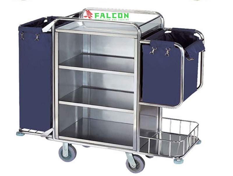 Xe dọn phòng khách sạn cao cấp