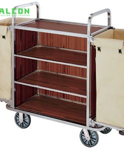 Xe dọn buồng phòng 2 túi