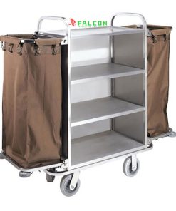 Xe dọn buồng phòng khách sạn inox