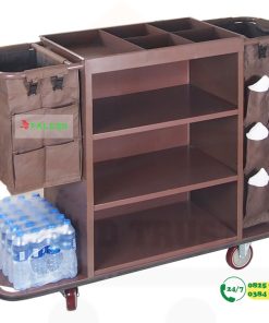 Xe dọn buồng phòng nhiều ngăn